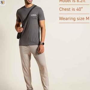 Custom <b>White</b> Cotton T-Shirts Heavyweight Oversized Vintage round Neck Anti-Pilling Long Length <b>Tee</b> Shirt Plain Oversized Design - Product Image 6