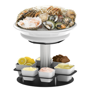 2 Exhibidores Giratorios para Mariscos, para Vitrinas y Estantes de Exhibición en Tiendas - Product Image 1