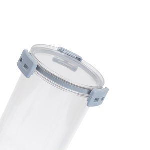 HOKORI 6593 1200ml Round <b>Dry</b> <b>Food</b> <b>Storage</b> <b>Container</b> with Lid Airtight Plastic Jar for Kitchen Organization - Product Image 5
