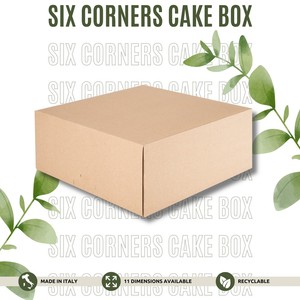Caja Rígida Cuadrada de Papel Kraft, Contenedor de Alimentos Personalizable, Diferentes Tamaños y Colores - Product Image 2