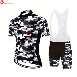 ชุดเครื่องแบบปั่นจักรยานสำหรับผู้ชายไซส์ใหญ่พิเศษระบายอากาศได้ดีมีการออกแบบด้วยการระเหิดที่ใส่สบาย - Product Image 1