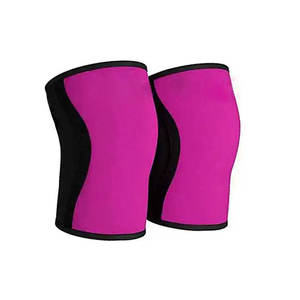 Nueva Rodillera de Algodón/Neopreno de 7mm para Levantamiento de Pesas para Hombre - Alta Calidad, Bajo MOQ, Mejor Soporte Elástico - Product Image 4