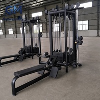 Proveedores de Equipos de Gimnasio, Equipo de Gimnasio Multi-Estación (Estación de Entrenamiento Todo en Uno) FF97 Ocho Estaciones para Fisicoculturismo