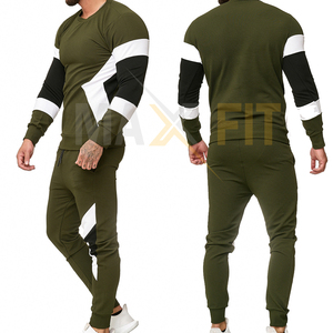 MAXFIT ENTERPRISES Ensemble de jogging et de sweat d'entraînement d'hiver pour hommes personnalisé Deux pièces de survêtement vierge de grande taille de New Training Wear - Product Image 5