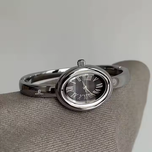 BARRY <span class=keywords><strong>POLO</strong></span> <span class=keywords><strong>orologio</strong></span> da <span class=keywords><strong>donna</strong></span> oro rosa diamante cerchio Design di nicchia di lusso di lusso <span class=keywords><strong>orologio</strong></span> da polso ellittico - Product Image 2