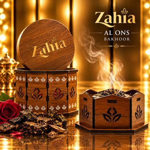 ZAHIA AL ONS Incienso Oriental Premium Hecho a Mano Estilo Yemení Adeni Bakhoor 100g Sándalo en Polvo Ingredientes Naturales - Product Image 2