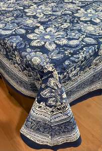 ผ้าคลุมโต๊ะพิมพ์ลายทำจากผ้าฝ้ายที่สวยงามสำหรับงานแต่งงานร้านอาหารห้องครัวและห้องรับประทานอาหารผลิตด้วยเทคนิคการทอ - Product Image 3