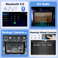 Radio estéreo de coche de 9 pulgadas de fábrica para Ford Focus 2012-2018 Android CarPlay WiFi GPS DSP FM RDS SWC AHD Cámara CANBUS MIC