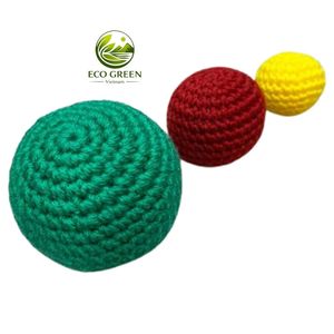 Juego de Bolas de Ganchillo Arcoíris Personalizadas, Juguetes Sensoriales de Hilo de Algodón Suave para Bebés, Entrenamiento de Habilidades Motoras, Amigurumis Hechos a Mano - Product Image 2