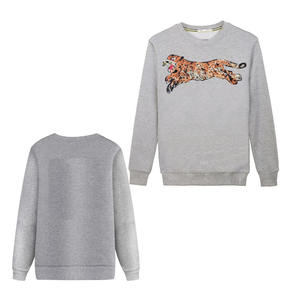 High Quality Customized <b>Men's</b> Pullover Sweatshirts Knitted <b>Thermal</b> Cotton Polyester Embroidered Hoodies Autumn Wholesale - Product Image 1