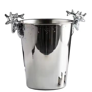 <b>Ice</b> <b>Bucket</b> with Scoop Galvanized Metal - Product Image 6