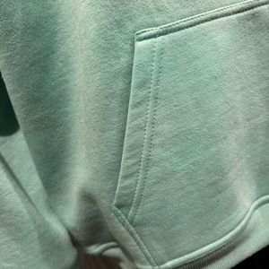 Sérigraphie Vert Menthe Lavage à l'acide poids lourd vêtements de rue sweats à capuche unisexe 100% coton polaire confortable confortable lavage enzymatique chaud - Product Image 6