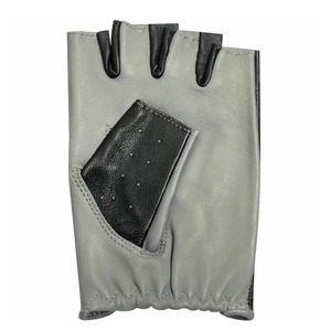 ถุงมือขับรถหนังครึ่งนิ้วทำจากหนังใส่ได้ทั้งชายและหญิงถุงมือป้องกันรังสี UV สินค้ามาใหม่ออกแบบได้ตามต้องการ - Product Image 4