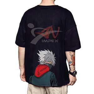 Camiseta Extra Grande de Alta Calidad para Hombre con Logotipo de Impresión Personalizada, Material de Poliéster y Algodón, Flexible para Usar en Verano - Product Image 4