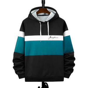 Sudadera con capucha de hombre con logotipo de diseño de fabricante personalizado con bolsillos, sudadera cálida y elegante para invierno, ropa deportiva informal, uso diario deportivo - Product Image 4