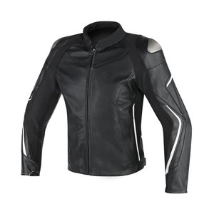 Blouson en cuir de moto personnalisé avec logo imprimé, nouvelle arrivée 2026, couleur unie, blousons en cuir de motocross - Product Image 6
