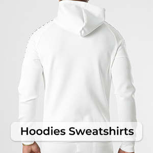 Ensemble de pantalons décontractés électroniques en nid d'abeille pour hommes, survêtement ajusté, jogging de sport à capuche - Product Image 4