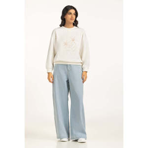 เสื้อสเวตเตอร์ถักผสมผสานสำหรับฤดูหนาวทรงปกติสำหรับผู้หญิง EGRET รุ่น WM-SWS-WS25-126 - Product Image 3