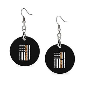 Conjunto de pendientes para hombre, set de pendientes para fiesta, diseño impreso, moda al por mayor, soporte para todas las estaciones - Product Image 4