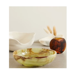 Bol en résine de qualité supérieure fait à la main brillant style élégant parfait pour les collations de centre de table salades ou occasions de cadeaux - Product Image 4