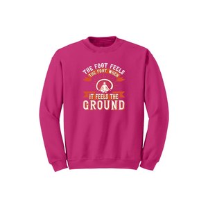 Sweat-shirt en mélange de coton avec des thèmes de bouddha imprimés Style décontracté 12 options de couleur 260-280 Placement de conception personnalisable GSM lourd - Product Image 1