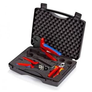 Knipex 3-Piece Photovoltaic <b>Tool</b> Case for <b>Wire</b> Crimpers - Product Image 1