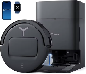 NUOVO Robot Aspirapolvere e Lavapavimenti DEE-BOT T80 Omni di QUALITÀ, Aspirazione 18000Pa, Rullo Lavapavimenti Ozmo + Accessori, Sensore Elettronico Ecologico - Product Image 1