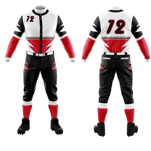 Uniformes de baseball pour hommes sur mesure, vente en gros, qualité supérieure, vêtements d'équipe, ensemble d'uniformes de baseball et uniforme de baseball à bas prix - Product Image 4