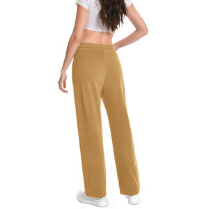Pantalons de survêtement évasés pour femmes, nouvelle conception tendance, très demandés, créez votre design avec un logo personnalisé, pantalon de survêtement évasé - Product Image 2