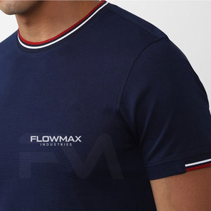 เสื้อยืดผู้ชายสีทึบดีไซน์ใหม่ - Product Image 6