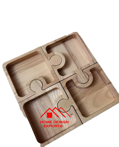 Parties Candy Platter <b>Decorative</b> Wooden Platter Pear Shape Chocolate Platter Hot Selling Premium Design for Kids & <b>Birthday</b> - Product Image 4