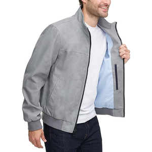 OEM Custom Design Causal Vintage Leather <b>Jacket</b> for <b>Men</b> Latest Style New Arrival Leather <b>Jacket</b> - Product Image 4