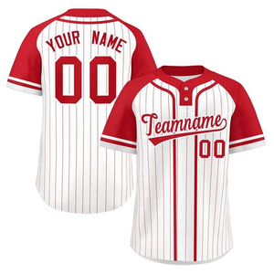 Camiseta de Béisbol Personalizada con Rayas Sublimadas, Nombre y Número del Equipo, Camisetas Deportivas Transpirables de Poliéster Unisex - Product Image 4