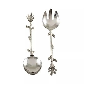 Juego de cubiertos de resina y acero inoxidable con elegante acabado artesanal, ideal para cenas refinadas, uso en la cocina y en la mesa. - Product Image 5