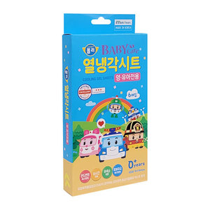 Robocar Poli แผ่นทำความเย็นสำหรับเด็กแผ่นทำความเย็น Robocar Poli แผ่นระบายความร้อน2แผ่น * 3แพ็คผลิตภัณฑ์ดูแลสุขภาพสำหรับเด็ก - Product Image 2