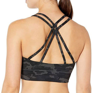 2024 personnalisé sans couture haut femmes soutien-gorge Sexy respirant sous-vêtements femmes Fitness Yoga sport soutien-gorge pour les femmes - Product Image 3