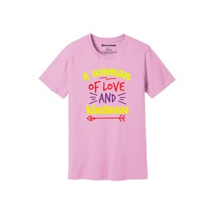 Thèmes de gentillesse imprimer 100% t-shirt en tissu de coton 160-180 à lourd GSM 12 couleurs disponibles Personnalisé votre propre conception et placement - Product Image 5