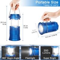 Offre Spéciale lampes de Camping à énergie solaire, lampes de tente à LED USB haute luminosité pour l'extérieur