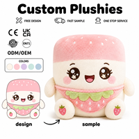 Peluche personnalisée mignonne en forme d'arachide, super douce, en coton PP, poupée rembourrée, fabricant OEM ODM en gros pour cadeaux