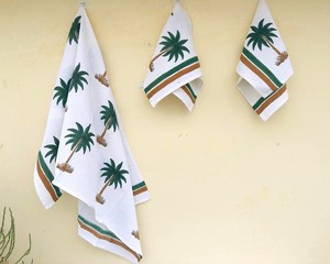 ชุดผ้าขนหนูพิมพ์ลายต้นไม้3ชิ้นผ้าขนหนูอาบน้ำโรงแรมชายหาดปาร์ตี้ผ้าเช็ดตัวของขวัญเจ้าสาวของขวัญเพื่อนเจ้าสาวของขวัญที่สมบูรณ์แบบสำหรับเธอ - Product Image 2