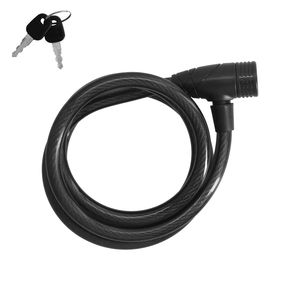 Cavo a Spirale per Bicicletta con Chiave O/ 12 mm. x 150 cm. - Product Image 1
