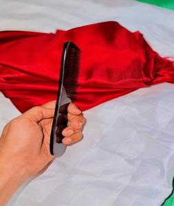 Peigne en corne de buffle artisanal de haute qualité Agate naturelle personnalisée pour la coiffure Type Laser Usage domestique - Product Image 6