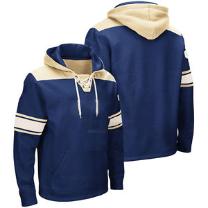 Custom Design High Quality Pullover Ice Hockey Hoodies Solid Color Plus Size Breathable Ice Hockey Hoodies - Product Image 6
