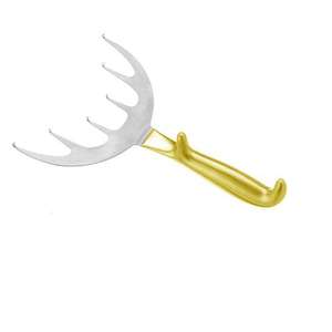 Retractor Coronal Freeman Manual de Cirugía Plástica, Semi Dorado, con 6 Puntas de Acero, Retractores de Gancho de Surgiright - Product Image 4