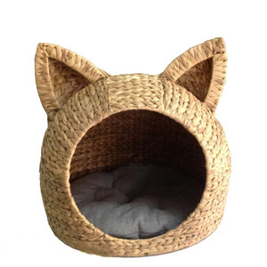 Seagrass Hyacinth Pet <b>Bed</b> Rattan Pet Swing <b>House</b> for Dogs and Cats Animal Pet Accessory From Vietnam - Product Image 3