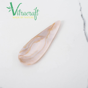 100% Cuillère à caviar naturelle de qualité supérieure Design classique Taille de 7cm en nacre rose pour servir et cadeaux - Product Image 6