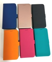 Étui portefeuille magnétique tendance en PU+TPU antichoc avec protection d'écran et fentes pour cartes pour A15/A16/S25 24 Good