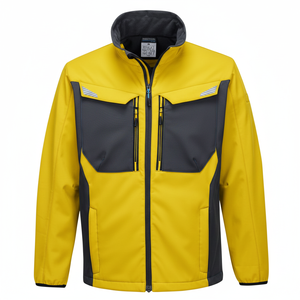 Veste Softshell Homme Personnalisée Prix de Gros Toutes Saisons Légère pour Randonnée Trekking Extérieur et Travail Tactique - Product Image 2