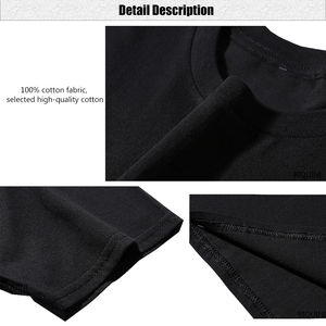 Camiseta de Manga Corta para Hombre, Diseño de Fabricante, 100% Algodón, Lona Transpirable, Lisa, de Alta Calidad, Personalizable con Logotipo, Corte Regular - Product Image 5