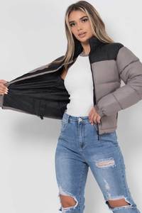Custom Made Woman Puffer <b>Jacket</b> Casual Wear Clothing Fashionable Windproof Solid Color Woman Puffer <b>Jacket</b> - Product Image 6
